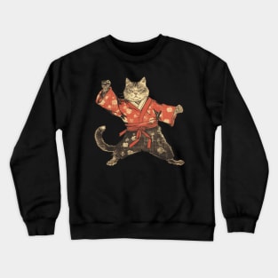 Edo cat Crewneck Sweatshirt